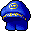 Fine Blue Hanbok Hat