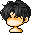 Black Hushy Wig