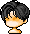 Black Red Carpet Wig