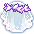 Purple Bride's Veil