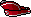 Red Upside-Down Visor