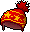 Starry Red Beanie