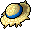 Blue Straw Hat