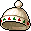 White Festive Gumball