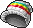 Rainbow Visor Beanie