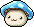 Blue Mushroom Hat