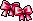 Rosy Pink Twin Ribbons