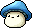 Blue Mossy Mom Hat