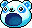 Blue Panda Doll Hat