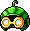 Goggled Watermelon Hat