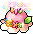 Floral Fireworks Hat