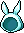 Winter Bunny Hat (Teal)