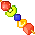 Picnic Fruit Hairpin