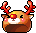 Blushing Reindeer Hat