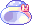 Petite Polka Dot Pastel Violet Hat