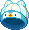 Petite Penguin Horn Beanie