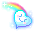 Fluffy Heart Cloud Hairpin