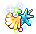 Clam Jeweled Pin