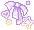Dreamy-cute Big Ribbon (Purple)