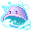 Violet Ocean Princess Hat