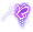 Purple Illusion Hairband