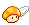 Orange Mushroom Buddy Hairpin