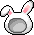 Fluffball Bunny Head