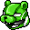 Big Head Green M-Forcer Helmet
