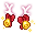 Jingle Bell Rudolph Pin