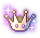 Soft Rainbow Crown