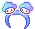 Maple Invasion Hairband (Blue Mushroom)