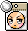 White-Eyed Cartoon Face Accessory