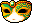 Green Mardi Gras Mask