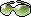 Green Sports Goggle
