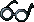Round Horn-Rimmed Glasses