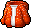 Orange Hooded Zip-Up