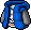 Blue Skull Hooded Vest