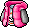 Pink Skull Hooded Vest