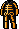 Orange Skull Overall