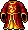 Red Oriental Fury Coat