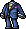 Blue Groomsman's Suit