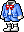 Blue Shiny Suit