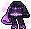Purple Caped Suit