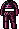 Purple Skull Overall