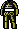 Green Skull Overall