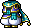 Blue Arabian Outfit