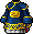 Blue Jiangshi Costume