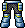 Blue Shouldermail Pants