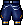 Blue Studded Pants