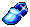 Blue Enamel Shoes